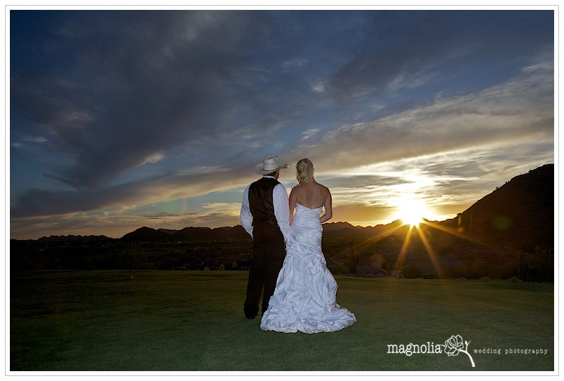 phoenix wedding photography sunset